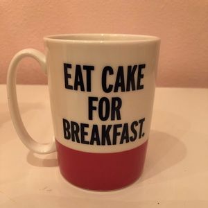 Kate Spade “Eat Cake for Breakfast” Mug